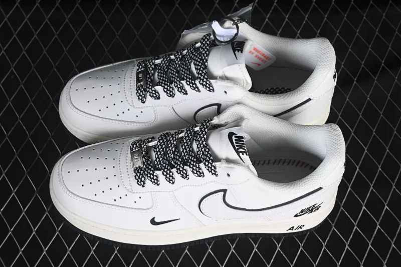 All Categories Nk Air Force 1 Air Force Series Nk Air Force 1 Low Air Force Low Nike Air Force 1'07 Low Beige White Black Air Force One Low Casual Shoes CS5288-036